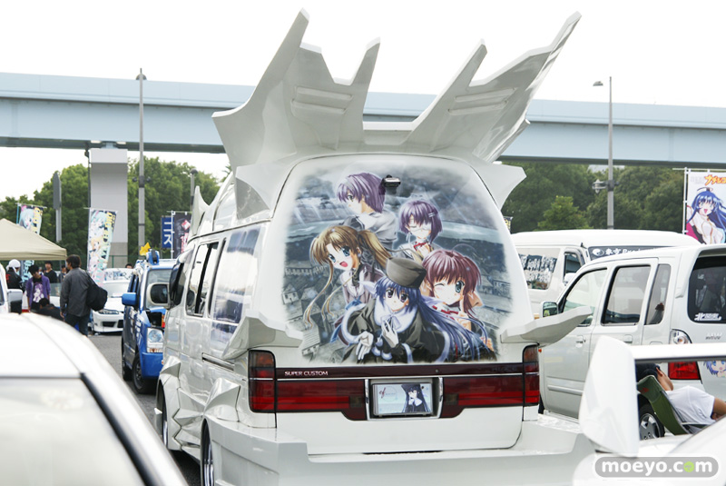 Illustration for article titled A Thousand Cars, Covered In Otaku Stickers